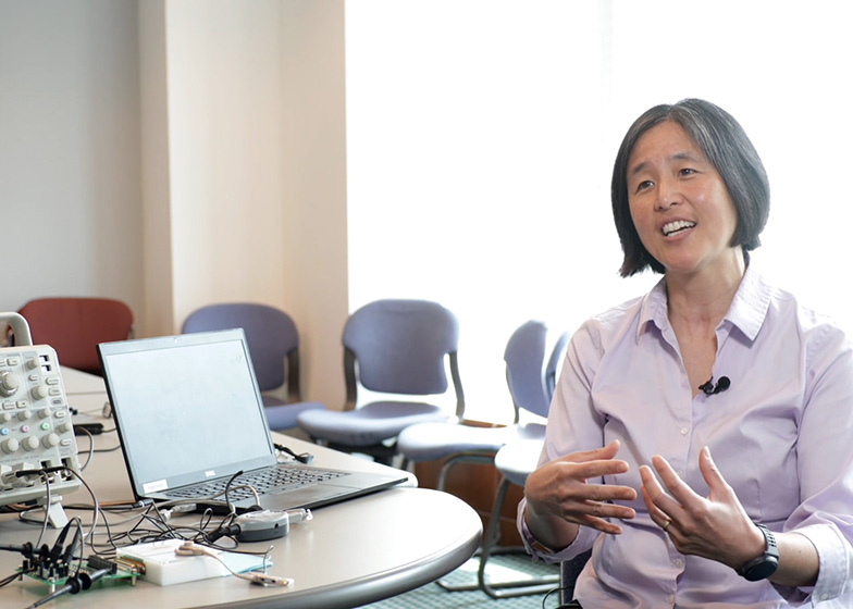 Dr. Lina Reiss of Oregon Health & Science University explains her research on cochlear implants and how users adjust to them