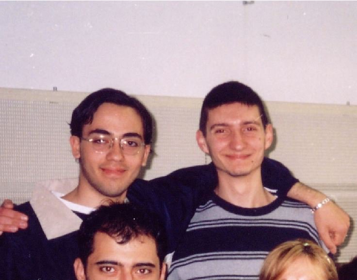 Assistant engineering professor at University of Naples Federico II in his early days with his brother  
