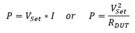 Power Limits Formula