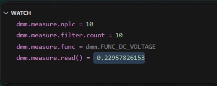 watch pane in TSP Toolkit