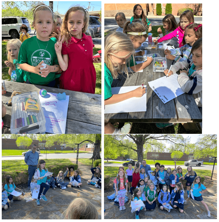 Kids learning about STEM.