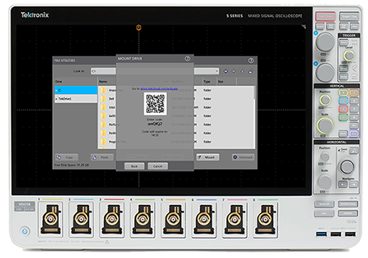 Mount TekDrive on a a scope using a short-code login