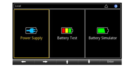 Series 2281S startup screen