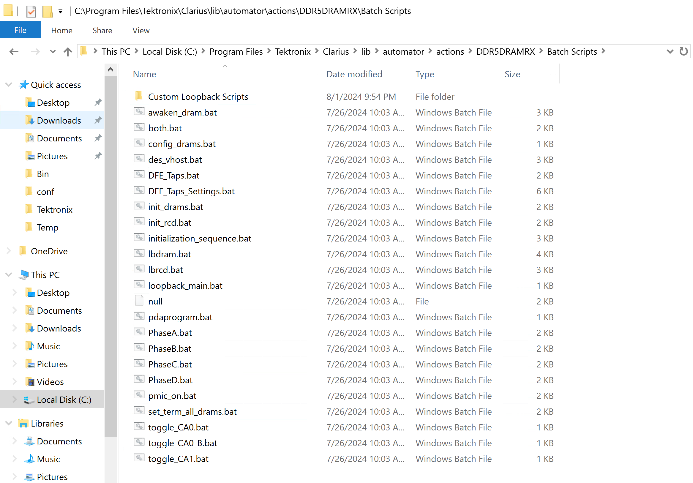 Clarius Compliance DDR5 DRAM Receiver Test Solution 61W741270