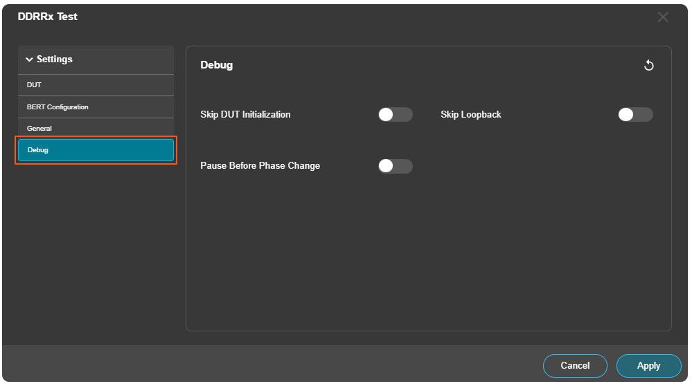 Clarius Compliance DDR5 DRAM Receiver Test Solution 61W741270