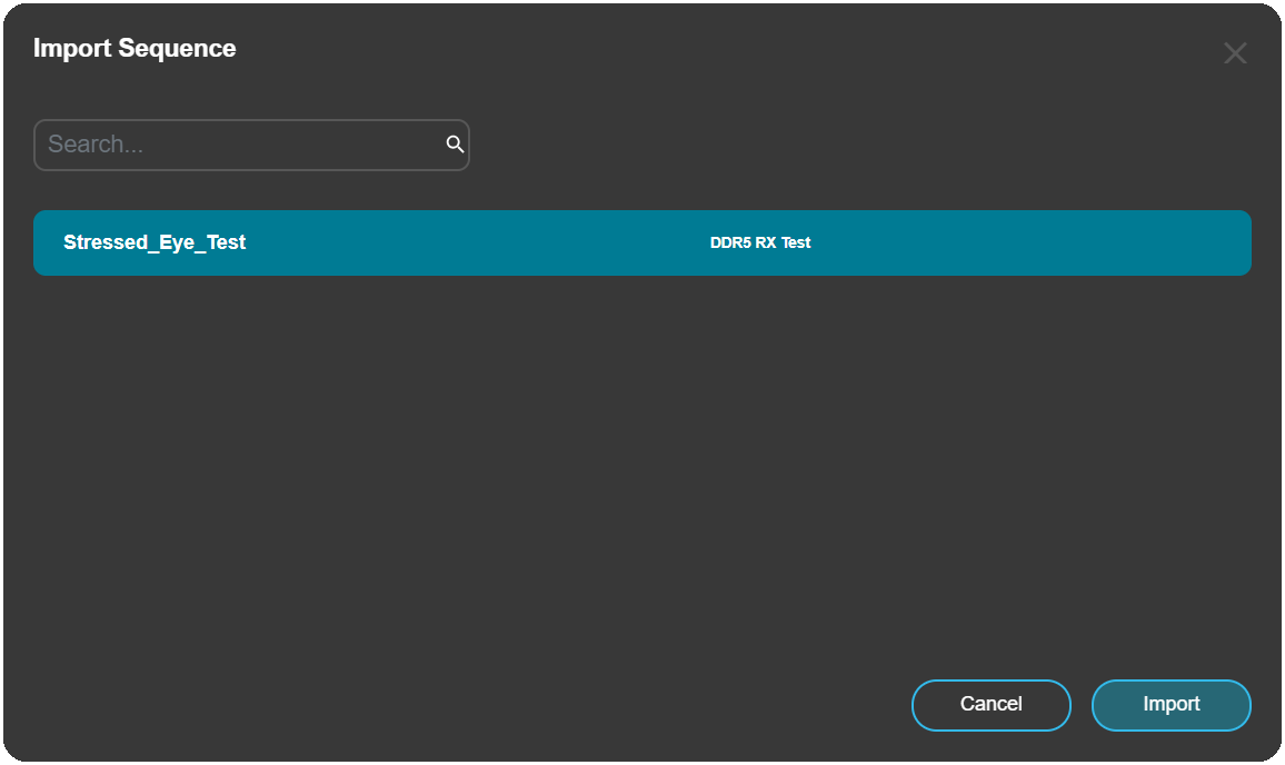 Clarius Compliance DDR5 DRAM Receiver Test Solution 61W741270