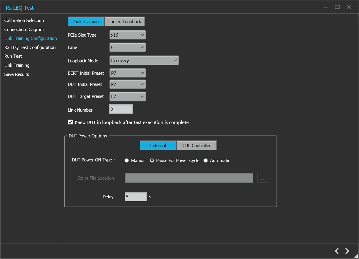 PCIExpress Rx Test Suite 61W737828