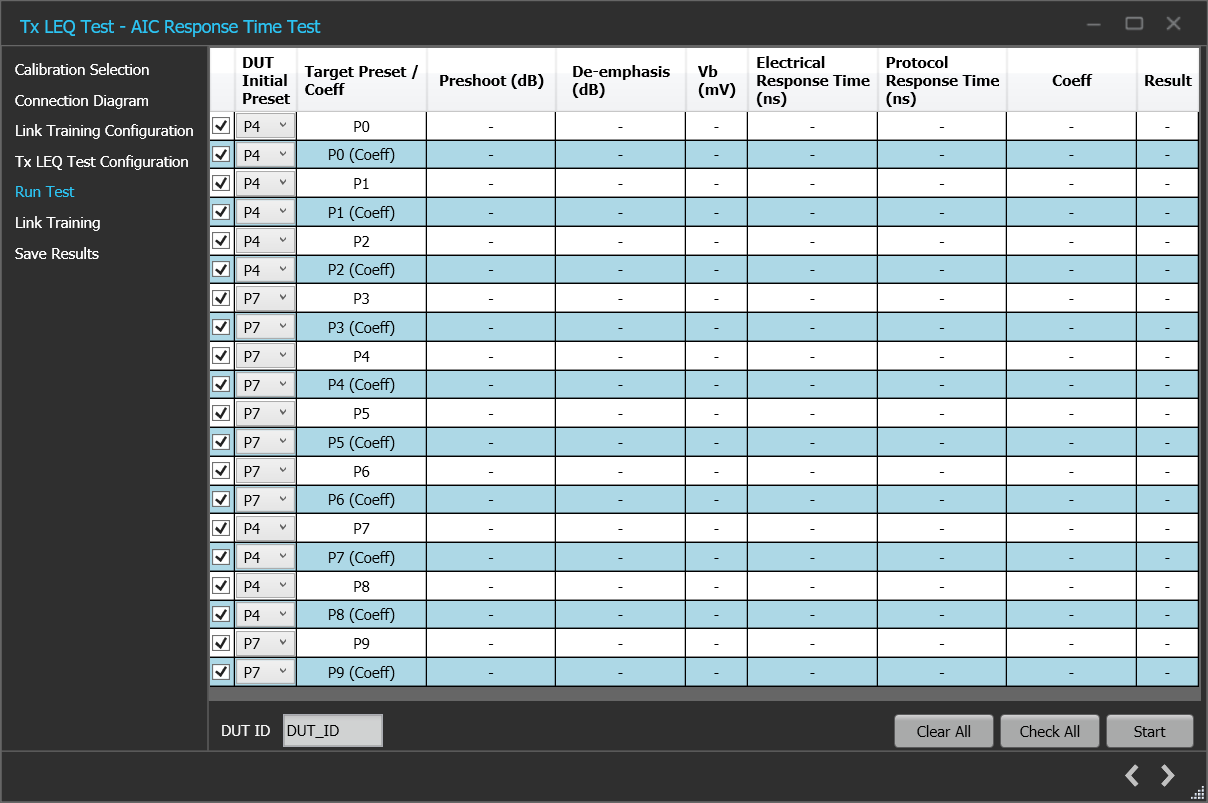 PCIExpress Rx Test Suite 61W737828