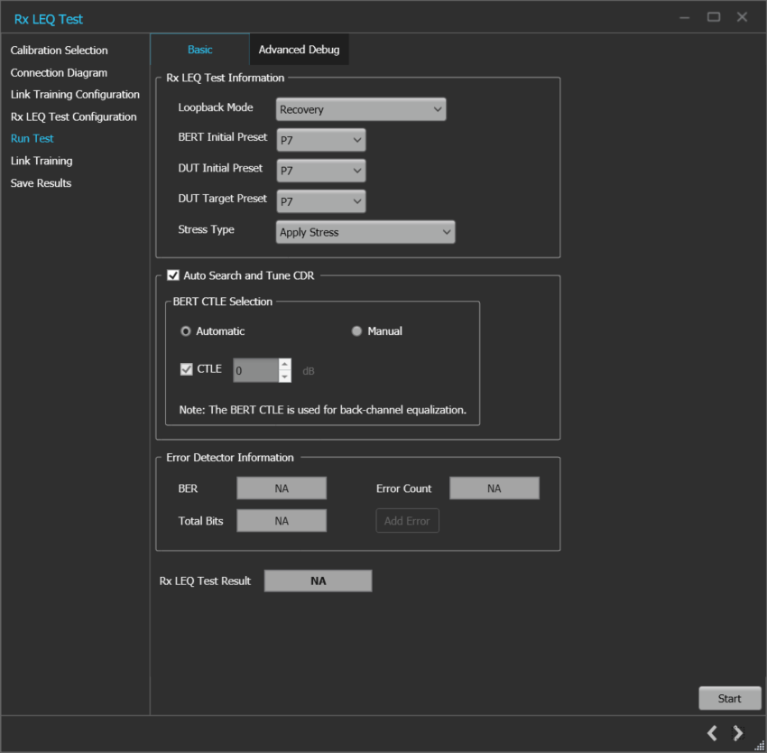 PCIExpress Rx Test Suite 61W737828
