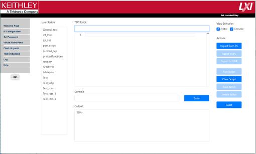 TSB Embedded interface