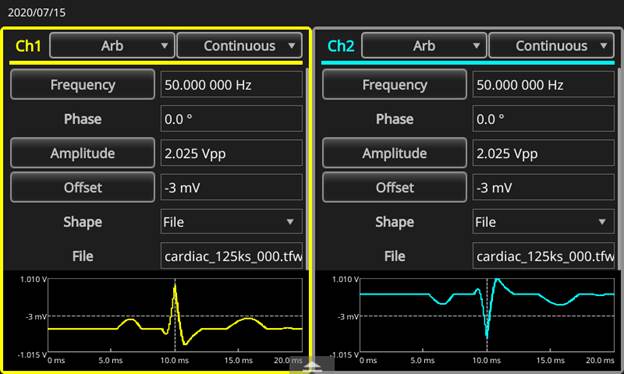 replicating real world signals with AFGs
