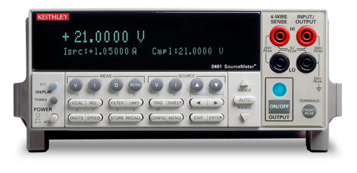 Keithley 2401 SMU Front