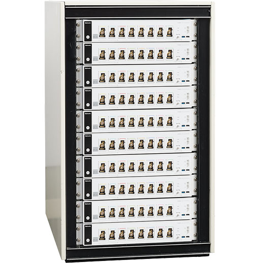 5 Series MSO Low Profile provides more than 6X the channel density