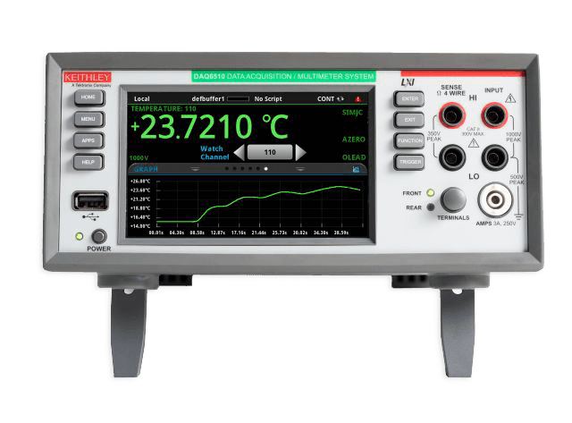 DAQ6510_FrontwFeet_MeasurePlot