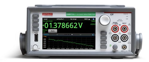 Front view of Keithley DMM7510 