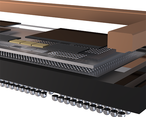 2.5D packaging cross section