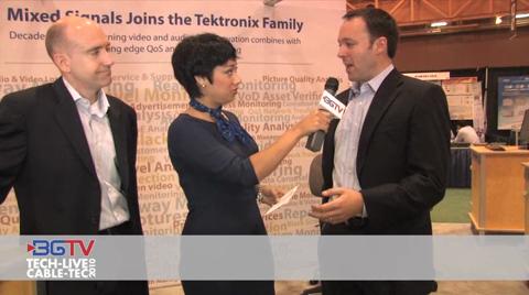BGTV Interviews Tektronix on Sentry Digital Content Monitors at Cable-Tec Expo 2010