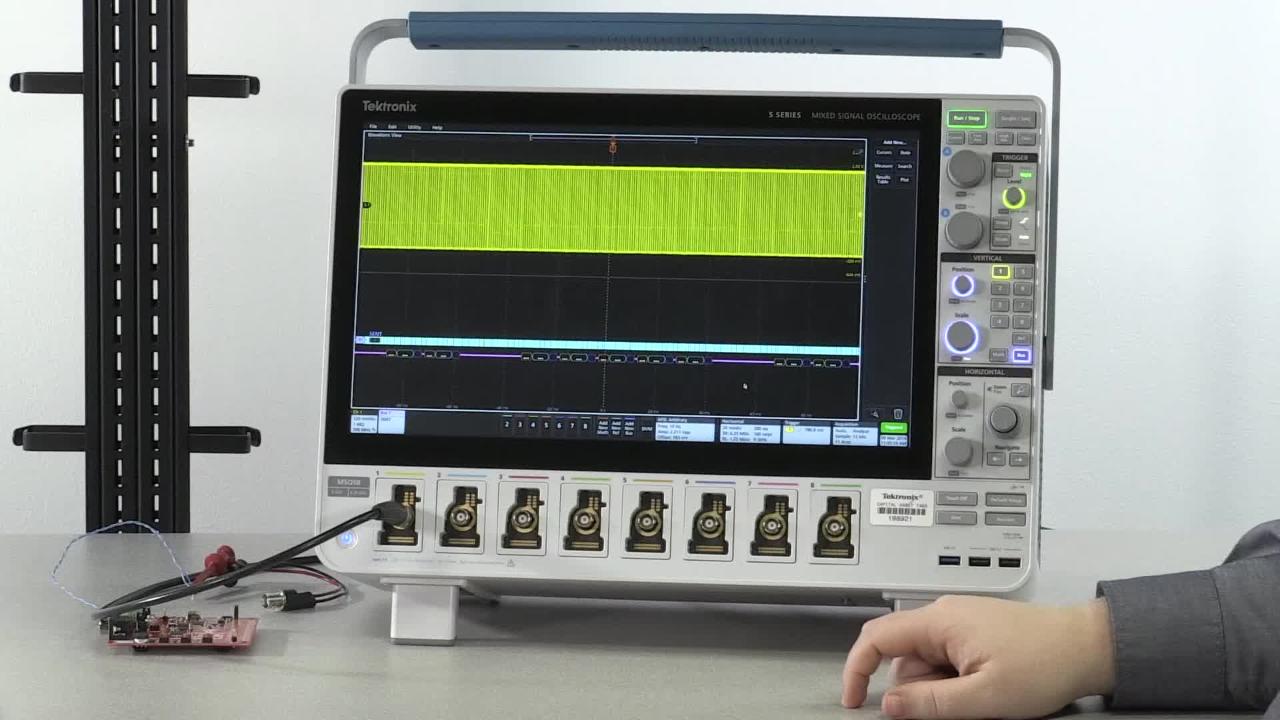 SENT Bus Decode and Trigger on 5 Series MSO