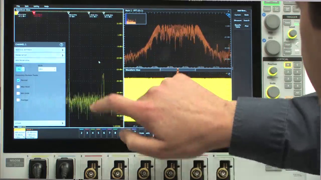 Spectrum View on the 5 and 6 Series MSOs