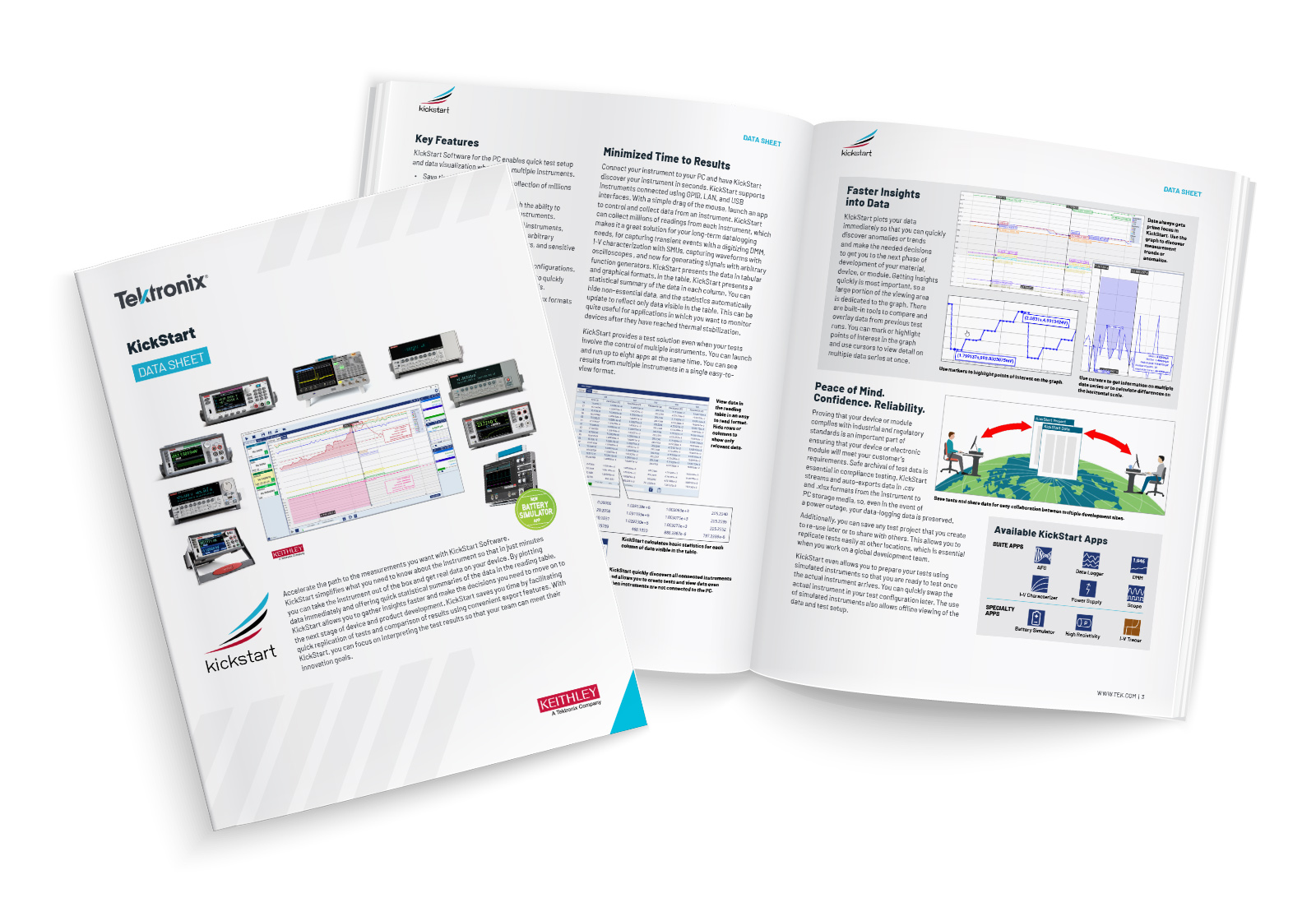 Keithley KickStart Software Datasheet