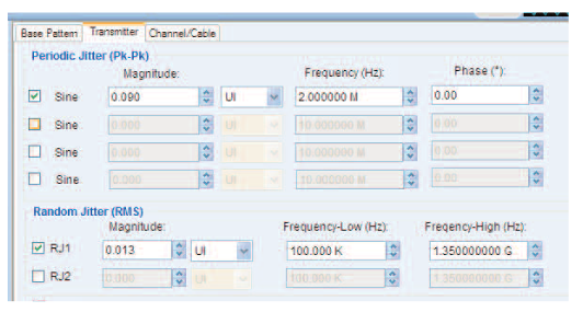 2001 SPECIFIED CALIBRATION INTERVALS