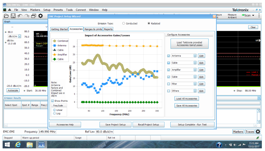 2001 SPECIFIED CALIBRATION INTERVALS