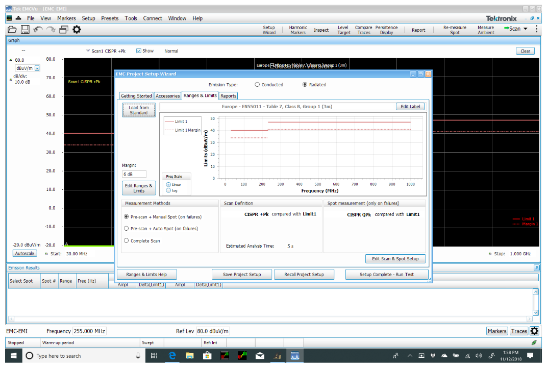 2001 SPECIFIED CALIBRATION INTERVALS