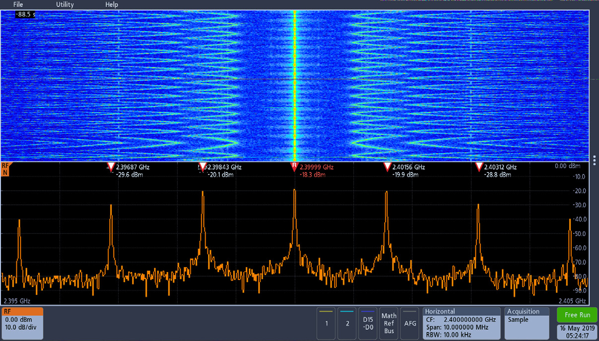 2001 SPECIFIED CALIBRATION INTERVALS
