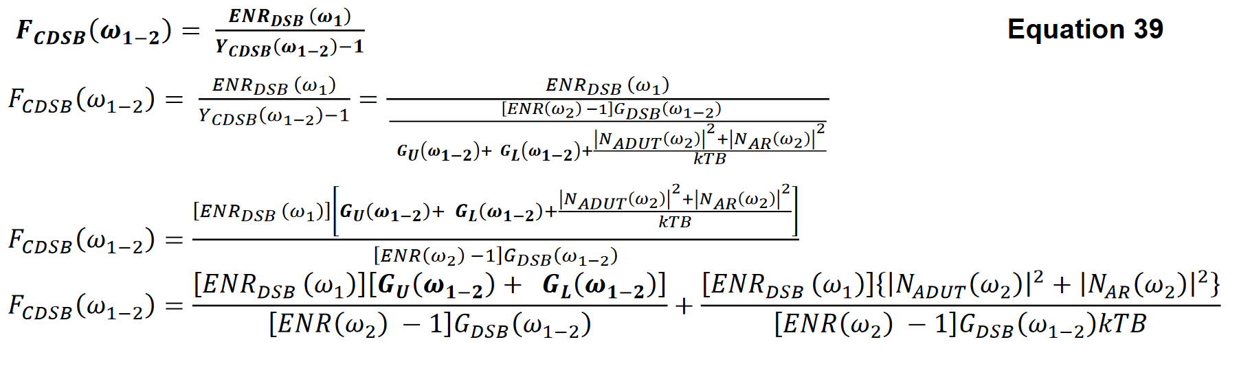 Equation 39