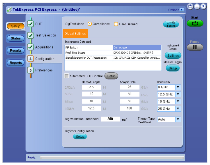 2001 SPECIFIED CALIBRATION INTERVALS