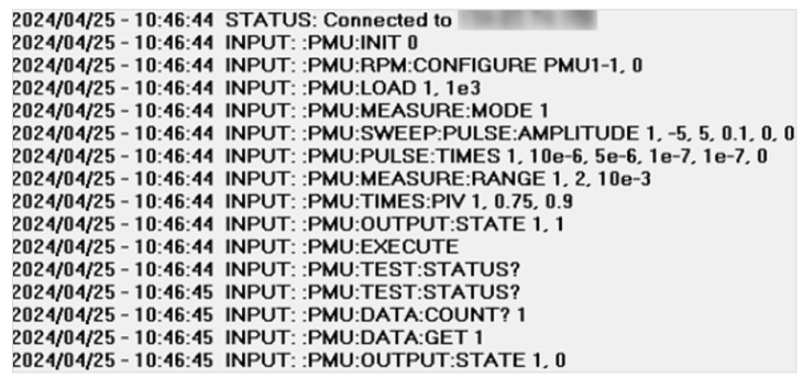 2001 SPECIFIED CALIBRATION INTERVALS