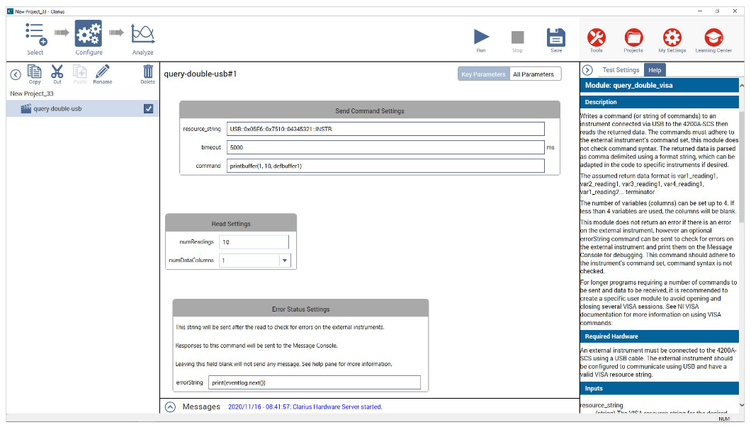 2001 SPECIFIED CALIBRATION INTERVALS