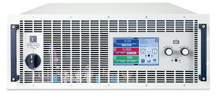 A picture of the EA-PSB Bi-directional Power Supply.
