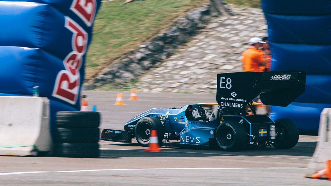 Chalmers Formula car in action