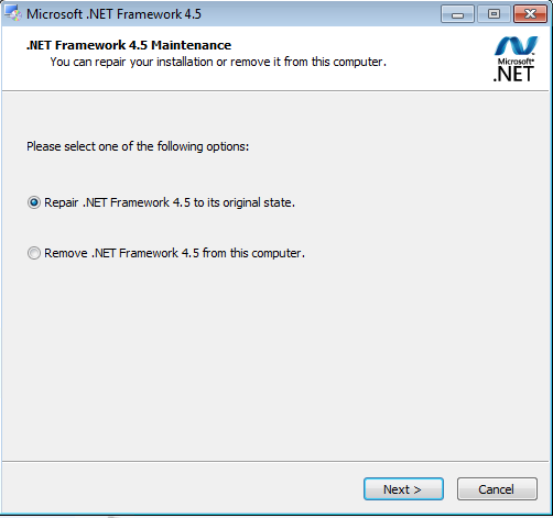 Dot NET 4p5 Repair Maintenance Dot20NET204p520Repair20Maintenance