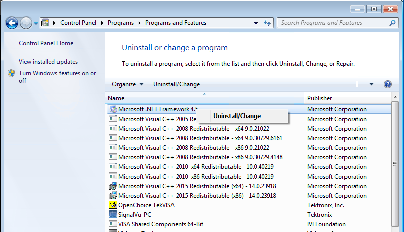 Dot NET 4p5 Repair Uninstall Change Dot20NET204p520Repair20Uninstall20Change
