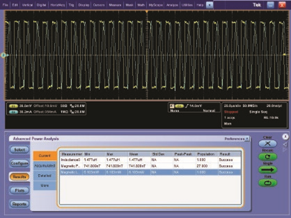 Magnetic losses on an MSO5000B oscilloscope img3_0