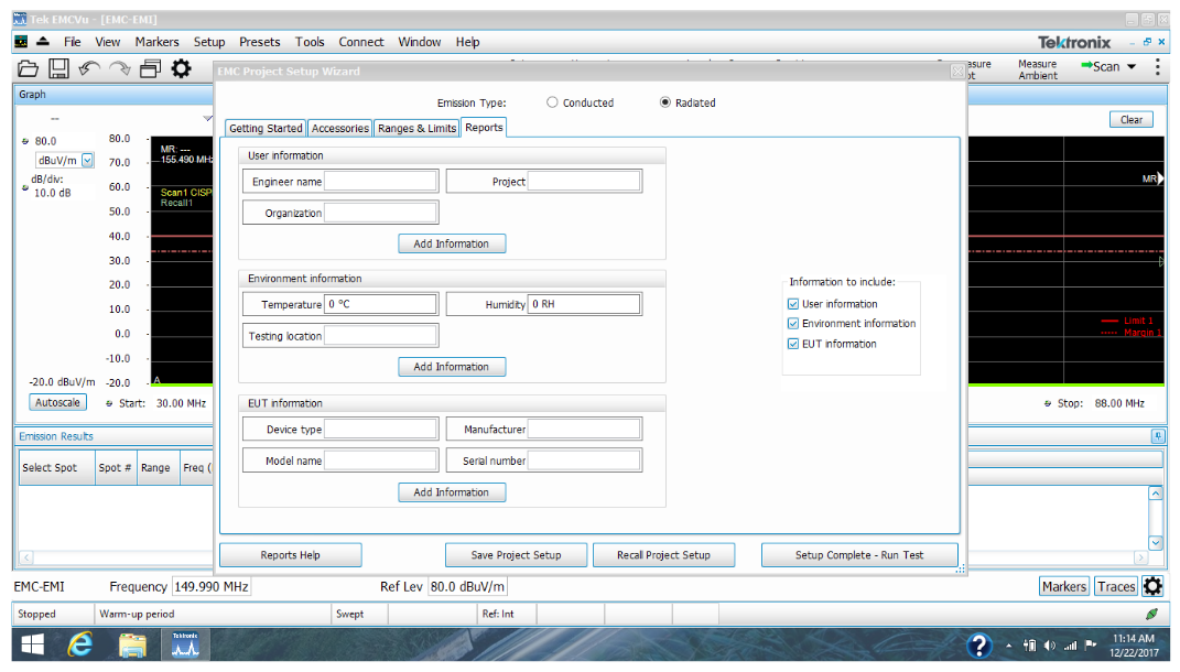 2001 SPECIFIED CALIBRATION INTERVALS