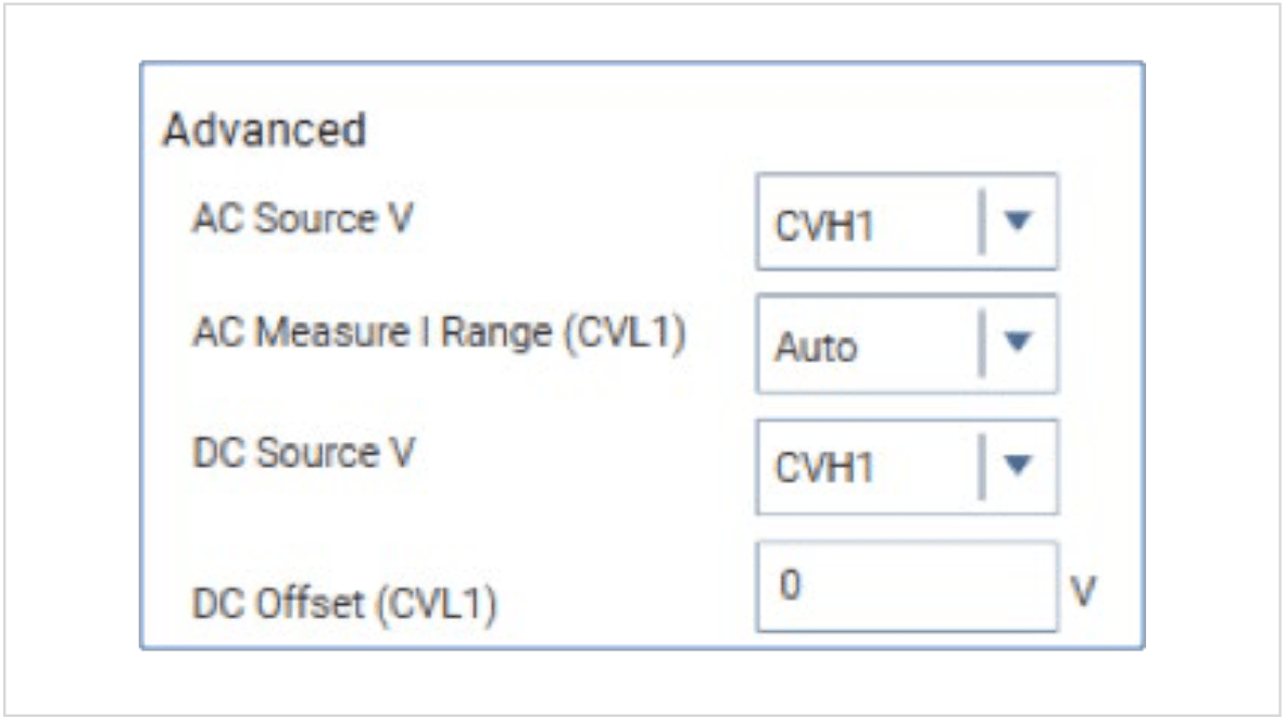 Advanced terminals settings
